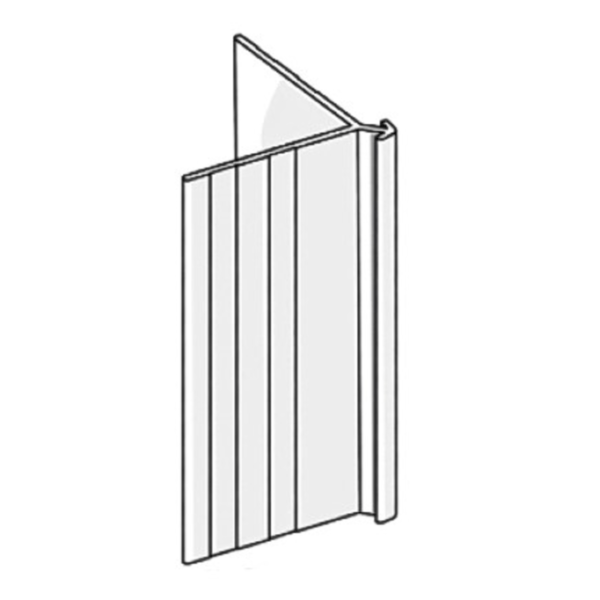 FineTex 9mm Alu Ext Slimline Corner 3.0m  Slimline external corner for FineTex cladding.