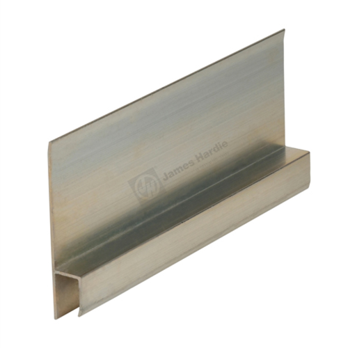 FineTex 9mm Alu Rec Horizontal Flashing 3.0m  Horizontal flashing for effective FineTex water shielding.