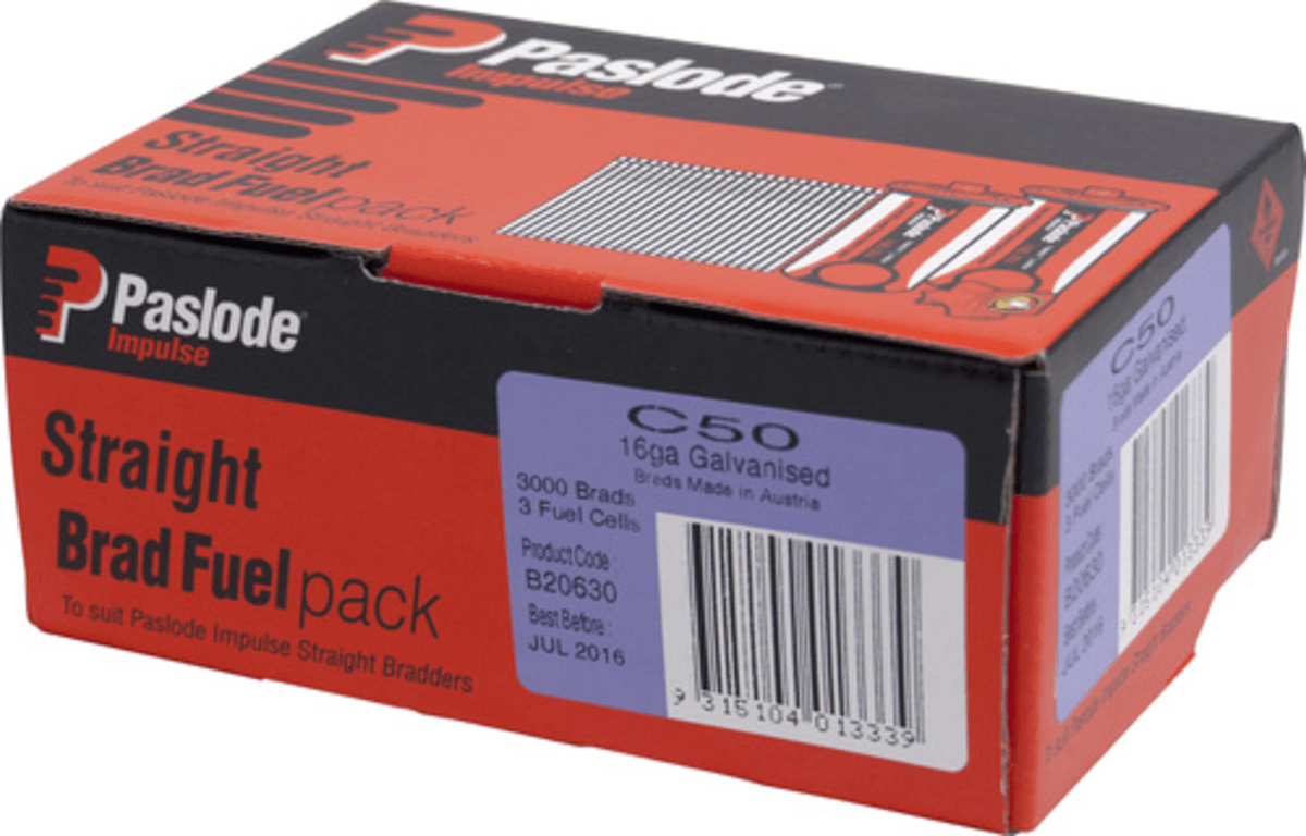 Impulse C50 BFP 3000 nails for strong construction joints.