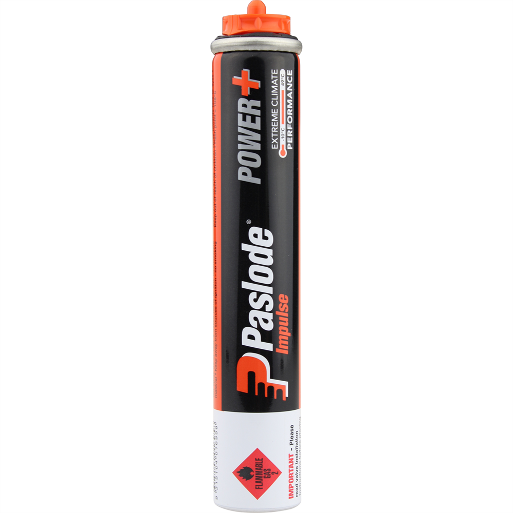 Impulse tall fuel cell with twist and lock feature for nail guns.