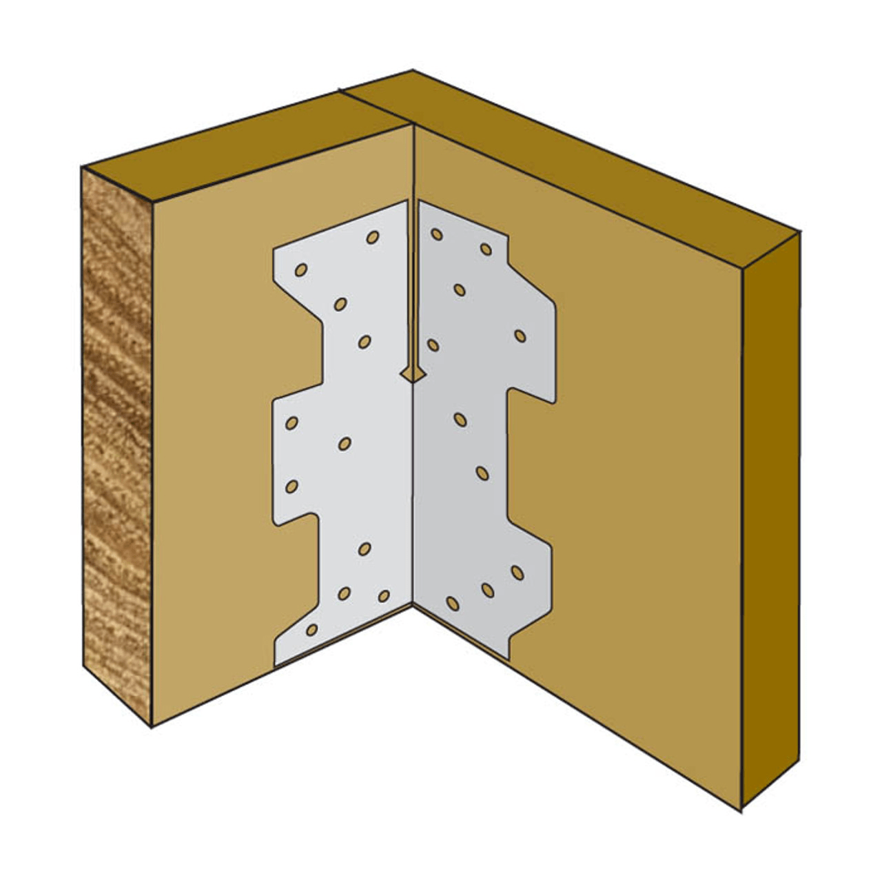 MULTIGRIP 100mm box of 150 for strong construction connections.