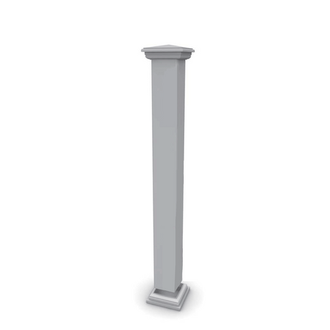 DEVO-FENCE 75x75x1920mm post kit for stylish and durable fencing.
