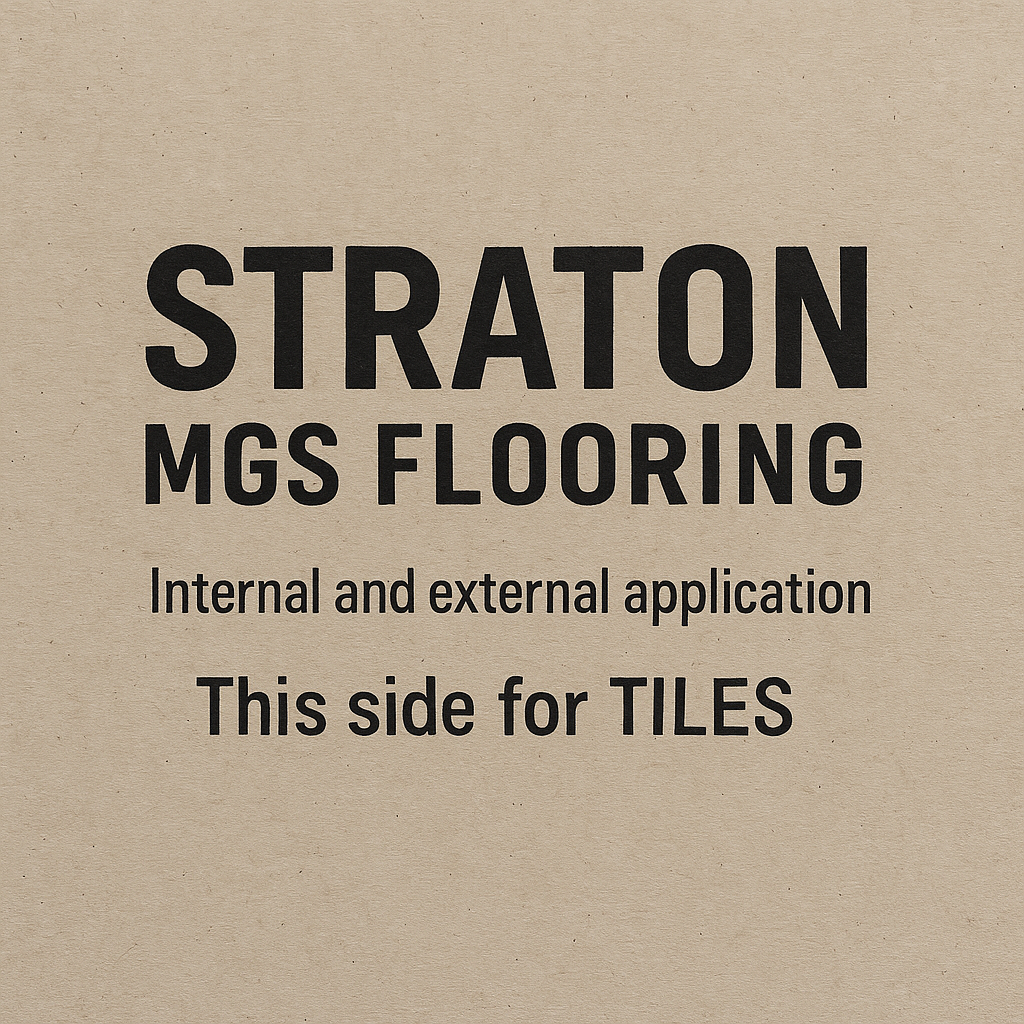 2700x600x19mm Straton MGS flooring panel suitable for interior and exterior flooring applications