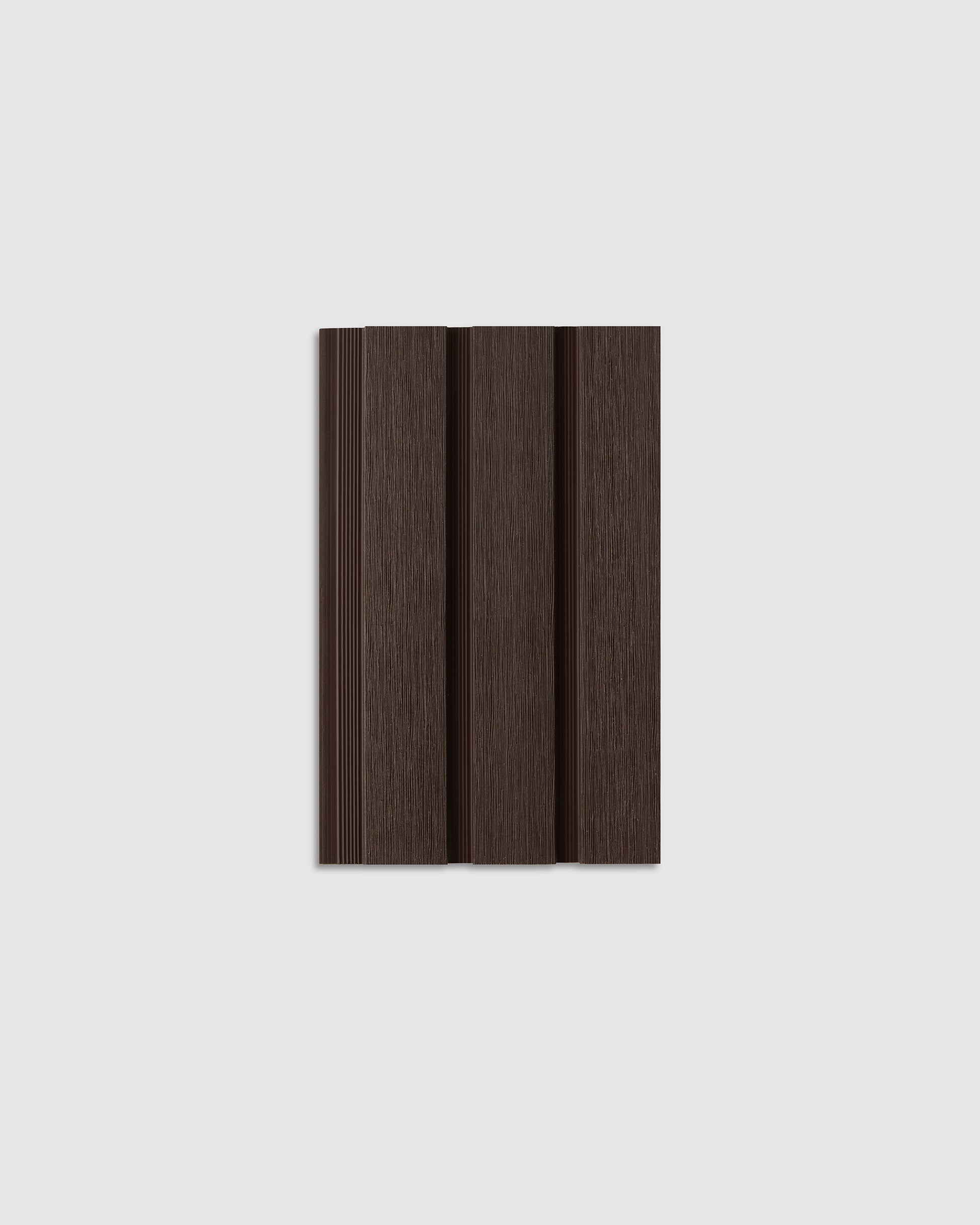 Coffee Horizon WPC fencing panel with rich timber-look finish – Alpha Timber Sydney