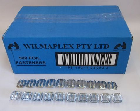Fastener foil pack box of 500 used for secure fixing and installation in construction and cladding systems
