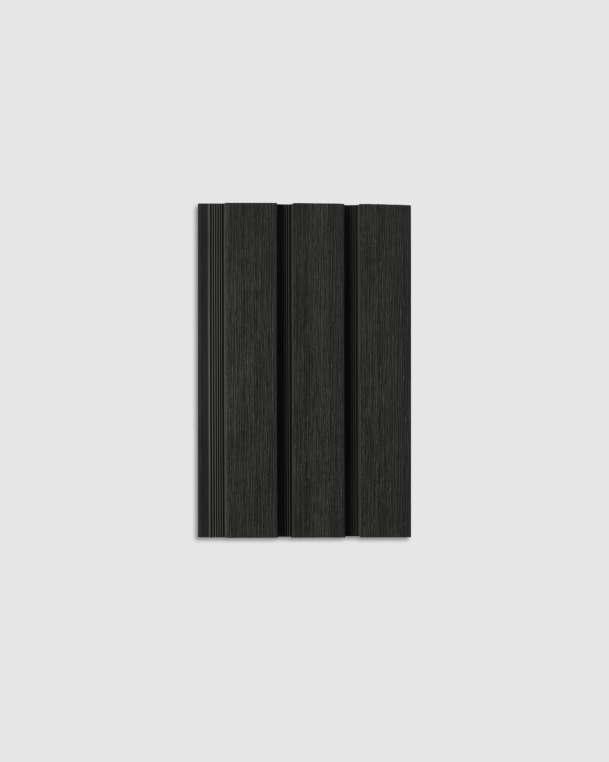 Graphite Horizon WPC fencing panel with contemporary timber-look finish – Alpha Timber Sydney
