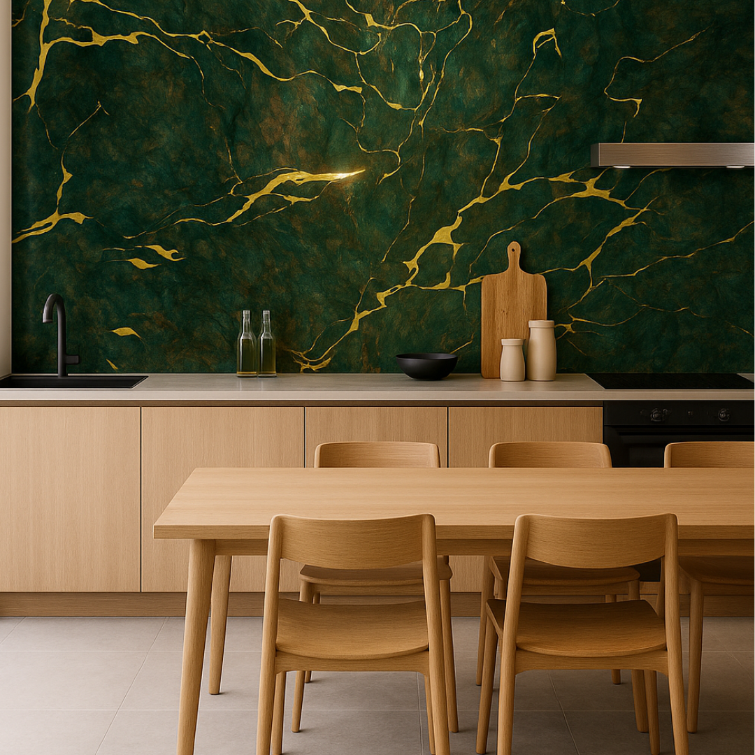 Lumea 3000x1220mm x 12mm acrylic marble panel with realistic stone veining – Alpha Timber Sydney