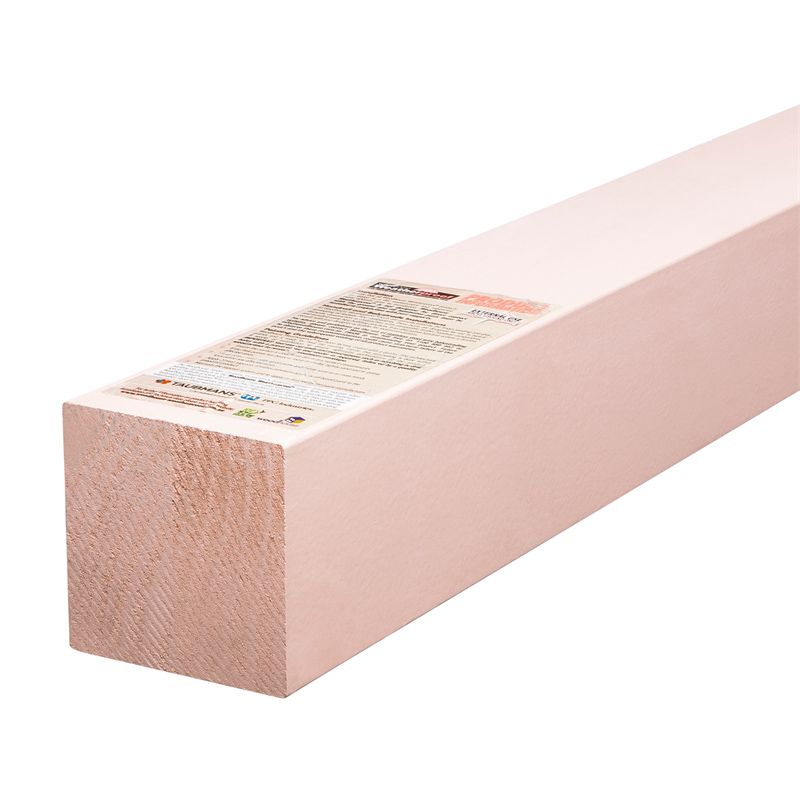 GL8 H3 pink primed treated post 112x112x2.4m, optimized for outdoor durability and protection.