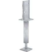 150 T blade 8mm thick with a 150x150 base for sturdy support.