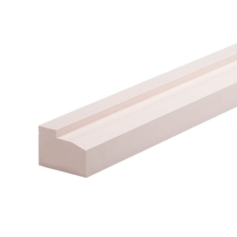 H3 primed bottom rail 66mm by 42mm by 5.4m, crafted for reliable outdoor railing support."