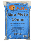 Bulk bag of 10mm blue metal for construction and drainage solutions.
