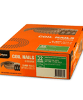 Coil 32x2.5mm screws, hard electro-galvanized for outdoor use.