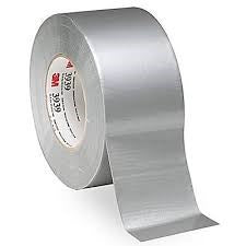Silver grey duct tape 50mm by 30m, strong adhesive for repairs.