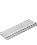 Hardie 9mm Alum Horizontal TJoint 3000mm  Durable aluminum T-joint for Hardie board installations.