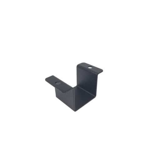 Fortress rail clip, black, bag of 4, for secure rail attachment.