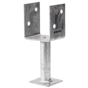 200mm leg 90mm post full support for stable and secure post installation.