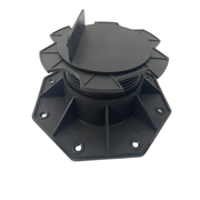 PVC adjustable support 60-140mm, flexible for various height requirements.