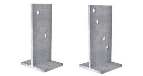 Center fix post support 130mm for robust central mounting.