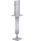 Adjustable T-Blade 90mm leg post support for versatile foundation setting.