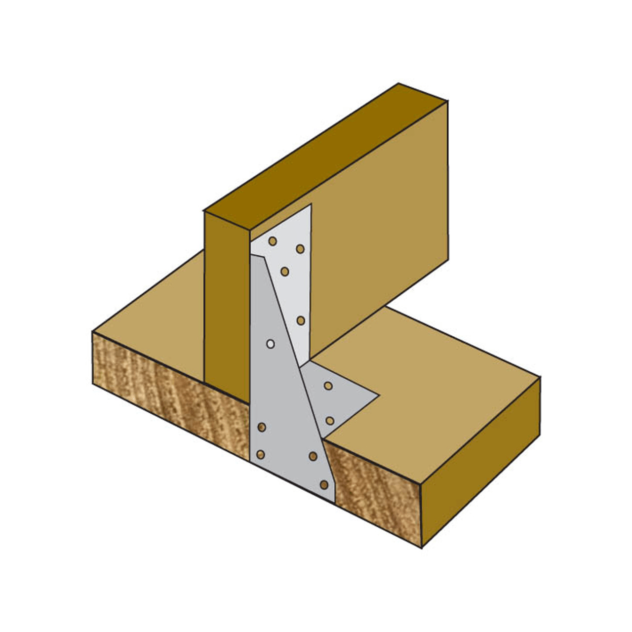 Triplegrip right hand, box of 50, for enhanced grip in construction.