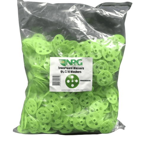 High-quality NRG washers, pack of 500, for secure installations.