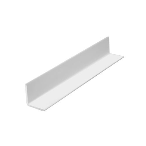 DEVO-CLAD aluminum angle in graphite, 25x36x3000mm, for sleek cladding edges.