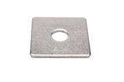 Galvanised 50mm M12 square washers for strong bolted joints - Alpha Timber Sydney.
