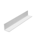 DEVO-CLAD aluminum angle in graphite, 25x36x3000mm, for sleek cladding edges.