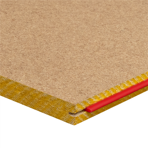 Red Tongue flooring 3600x800x22mm, ideal for robust and squeak-free floors.