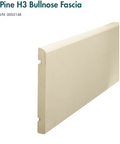 H3 primed Dar Fascia 230mm by 25mm by 6.0m, designed for long-lasting exterior finish and protection.