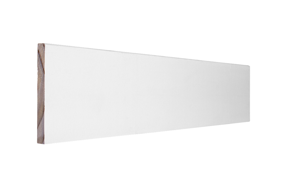 White primed DAR 110x18x5.4m, versatile for modern and traditional designs.