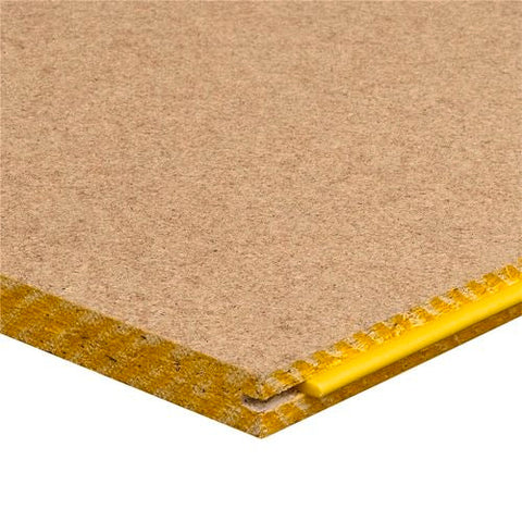 3600x800x19mm Yellow Tongue flooring for sturdy and reliable subflooring.